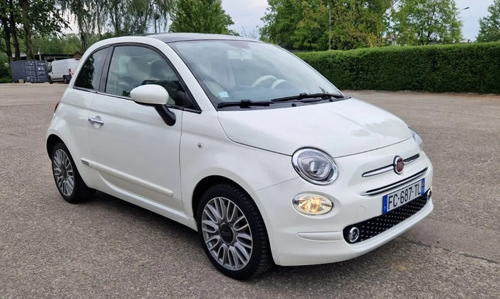 Fiat 500 cena 47800 przebieg: 80000, rok produkcji 2018 z Bytom małe 232